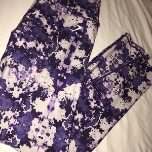 Gymshark Kaleidoscope Purple Leggings